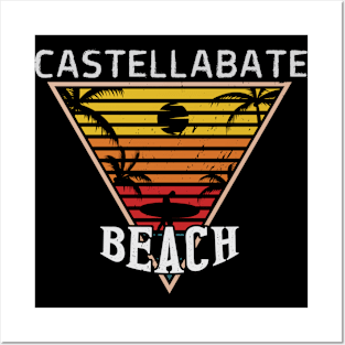 Beach happiness in Castellabate Posters and Art